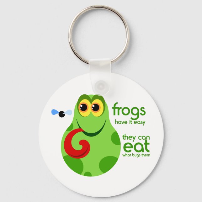 Cute Frog Keychain (Front)