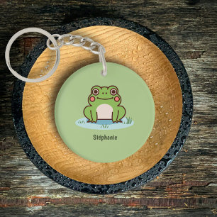 Cute Frog Keychain