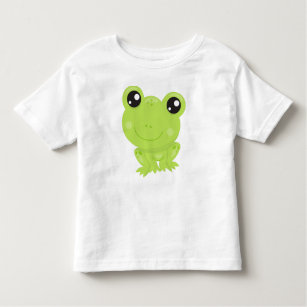 Cute Frog, Little Frog, Baby Frog, Green Frog Toddler T-shirt