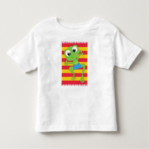 Cute Frog, Little Frog, Green Frog, Beach Towel Toddler T-shirt