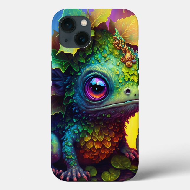 Cute Frog Monster Fantasy Case-Mate iPhone Case (Back)