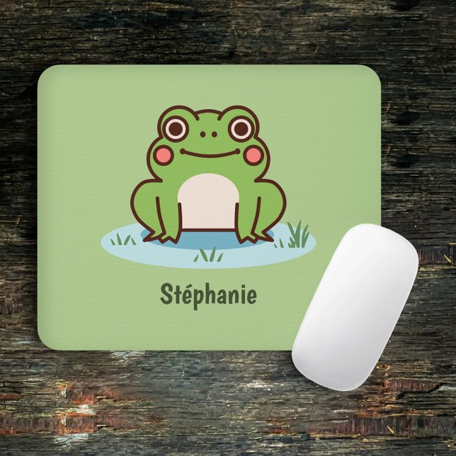 Cute Frog  Mouse Pad (Cute Frog Mouse Pad)
