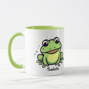 Cute frog mug
