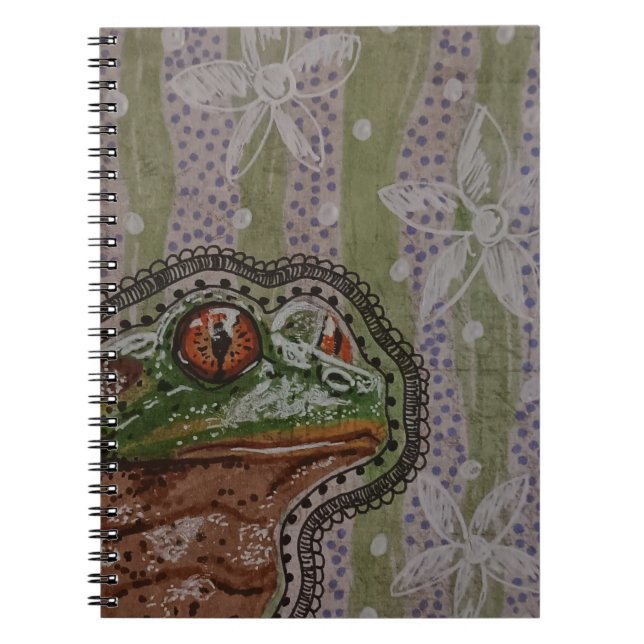 Cute Frog Notebook (Front)