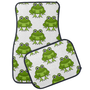 Cute Frog Pattern Car Floor Mat