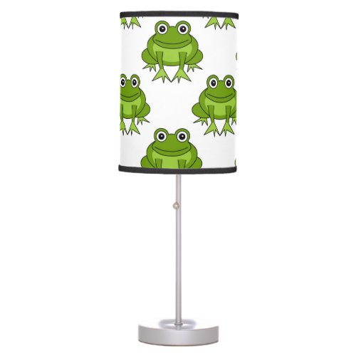 Cute Frog Pattern Table Lamp
