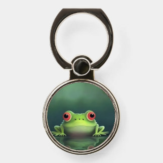 Cute Frog Pop Grip for your cell phone