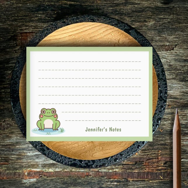 Cute Frog Post-it Notes (Cute Frog Post-it Notes)