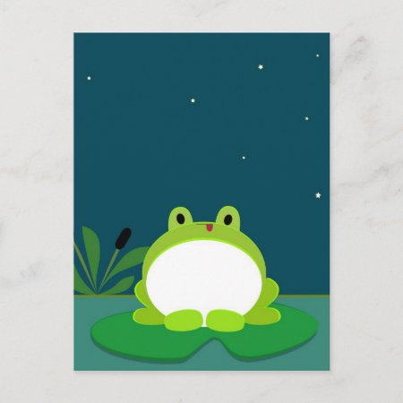Cute Frog Postcard