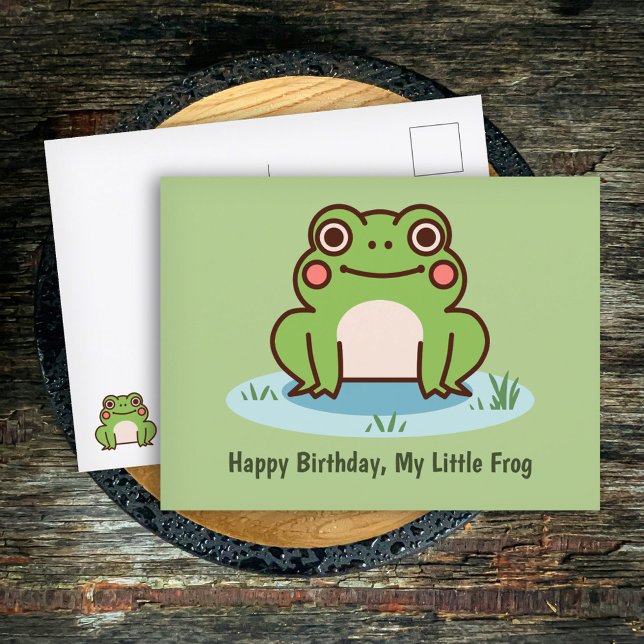Cute Frog  Postcard (Cute Frog Postcard)