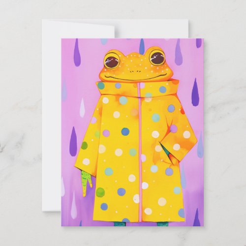 Cute Frog Postcard