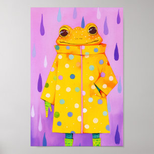Cute Frog Poster