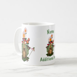 Cute Frog Princess On Throne Personalized Coffee Mug