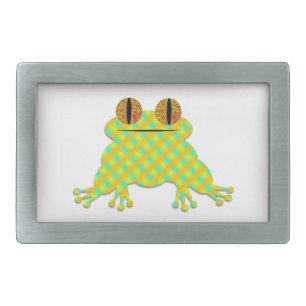 Cute Frog Rectangular Belt Buckle