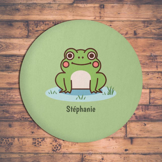 Cute Frog  Rug (Cute Frog Rug)