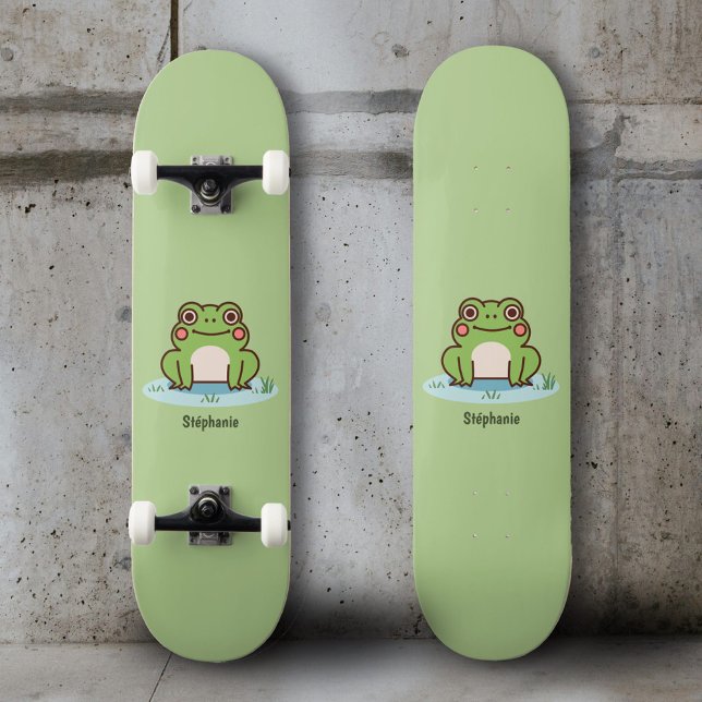 Cute Frog  Skateboard (Cute Frog Skateboard)