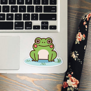 Cute Frog Sticker