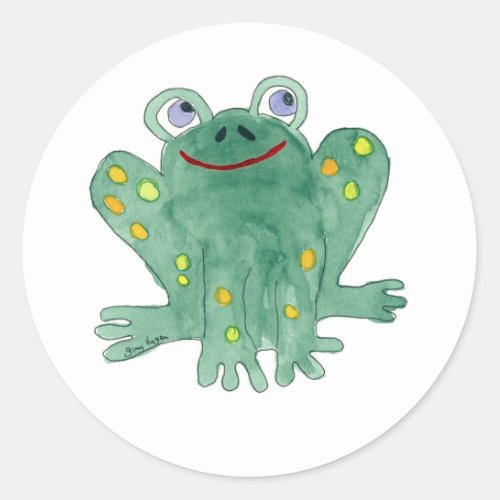 Cute Frog Sticker