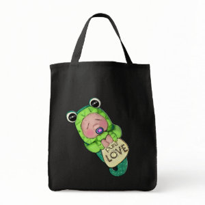Cute Frog Tadpole Baby bag