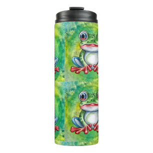 Cute Frog Thermal Tumbler