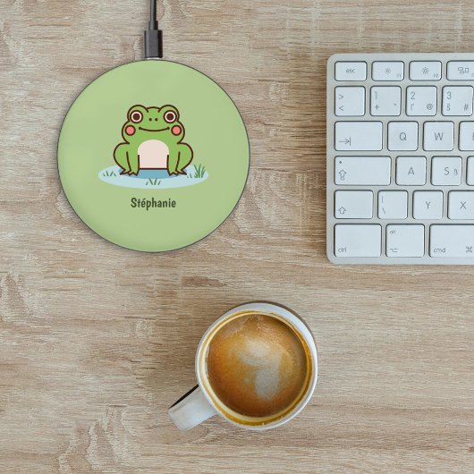 Cute Frog Wireless Charger