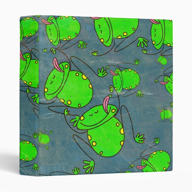 Cute Frogs Binder (Front/Spine)
