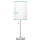 Cute frogs - kawaii mother and baby frog table lamp (Right)