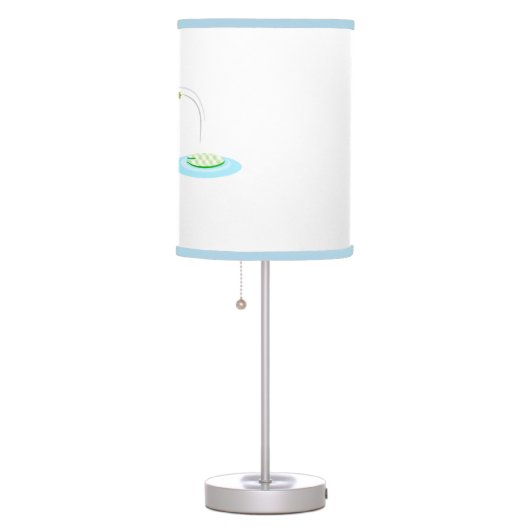 Cute frogs - kawaii mother and baby frog table lamp (Right)