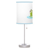 Cute frogs - kawaii mother and baby frog table lamp (Left)