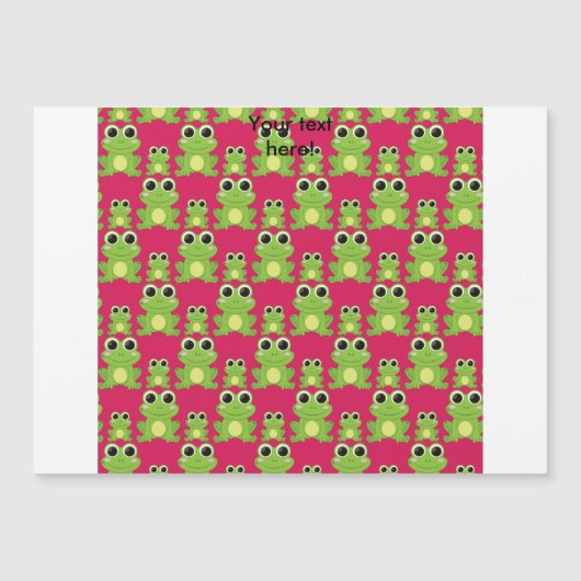 Cute frogs pattern (Front)