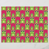 Cute frogs pattern (Front)
