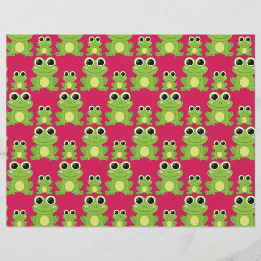 Cute frogs pattern (Front)