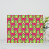 Cute frogs pattern (Standing Front)