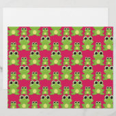 Cute frogs pattern (Front/Back)