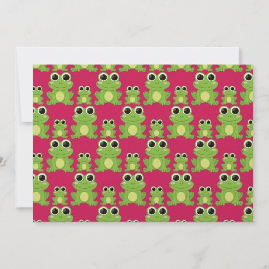 Cute frogs pattern (Front)