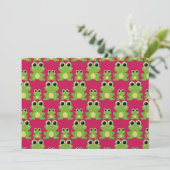 Cute frogs pattern (Standing Front)