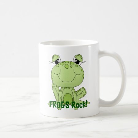 Cute Frogs Rock Love Frog Products Coffee Mug