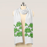 Cute Frogs Scarf<br><div class="desc">Cute little froggies</div>