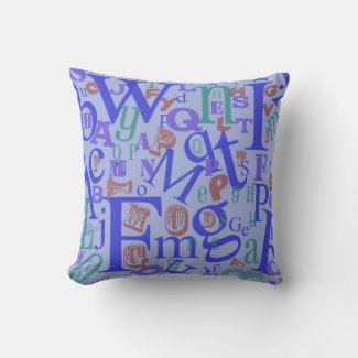 Cute From A to Z Alphabet Crazy Fun Design