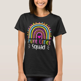 Cute Front Office Squad School Secretary Admin App T-Shirt
