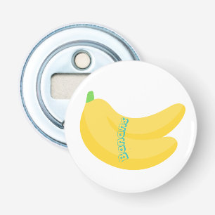Cute Fruit Art / Tropical Food Aesthetic Bottle Opener