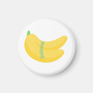 Cute Fruit Art / Tropical Food Aesthetic Magnet