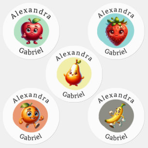 Cute  Fruit Labels
