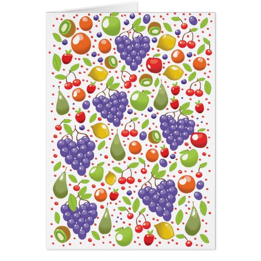 Cute Fruit pattern Cards (Front)