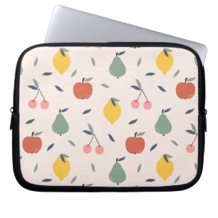 Cute Fruit Pattern Laptop Sleeve