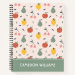 Cute Fruit Pattern Notebook