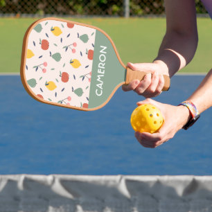 Cute Fruit Pattern Pickleball Paddle