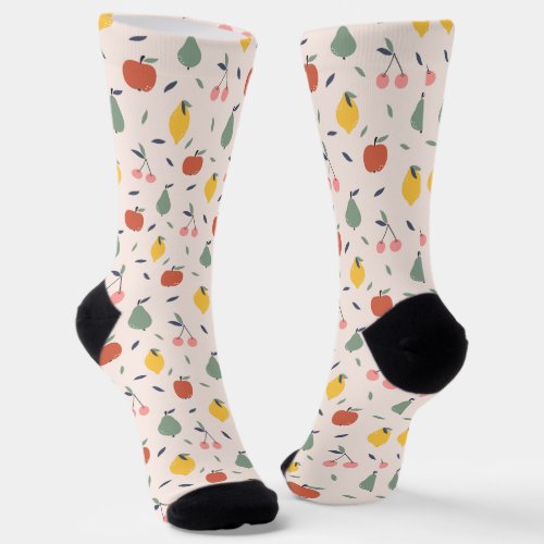 Cute Fruit Pattern Socks