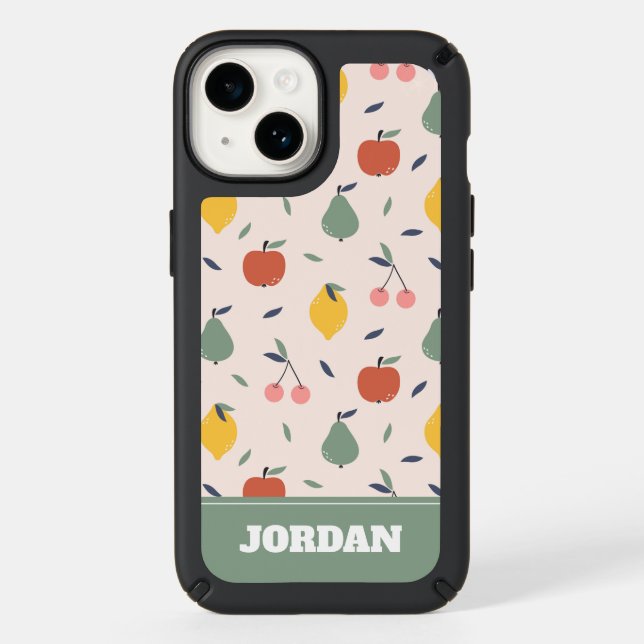 Cute Fruit Pattern Speck iPhone Case (Front)