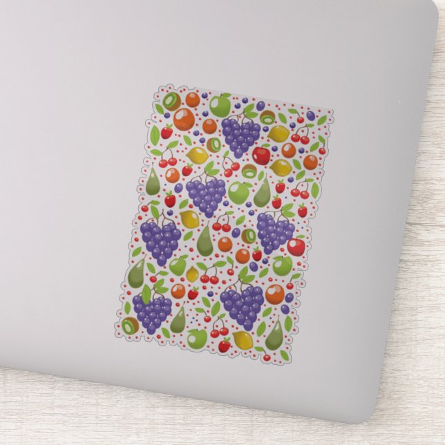 Cute Fruit pattern Sticker (Detail)